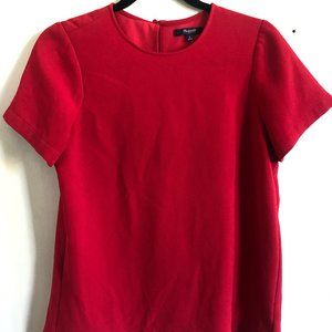 MADEWELL RED BLOUSE TOP S
